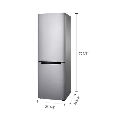 Samsung 24" Counter-Depth Bottom Mount Refrigerator with Modern Design