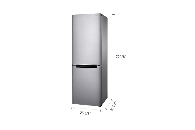 Samsung 24" Counter-Depth Bottom Mount Refrigerator with Modern Design