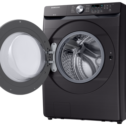 Samsung 5.2 Cu.Ft. Front Load Washer With Self Clean+ - Black