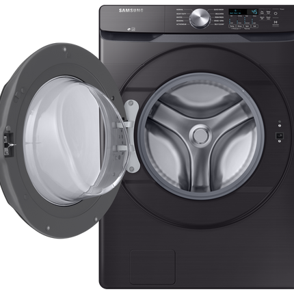 Samsung 5.2 Cu.Ft. Front Load Washer With Self Clean+ - Black