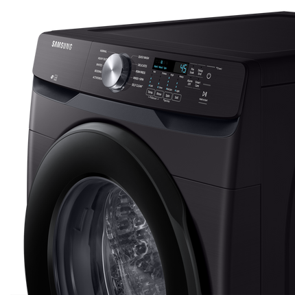 Samsung 5.2 Cu.Ft. Front Load Washer With Self Clean+ - Black