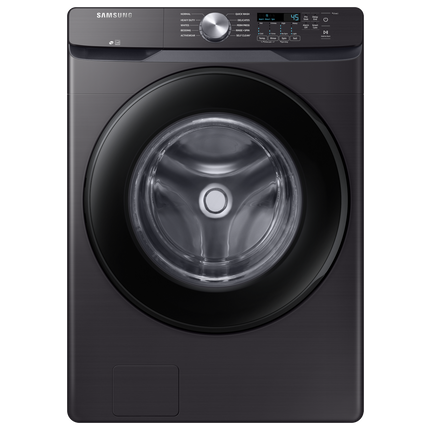 Samsung 5.2 Cu.Ft. Front Load Washer With Self Clean+ - Black