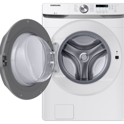 Samsung 5.2 Cu.Ft. Front Load Washer With Self Clean+ - White
