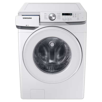 Samsung 5.2 Cu.Ft. Front Load Washer With Self Clean+ - White