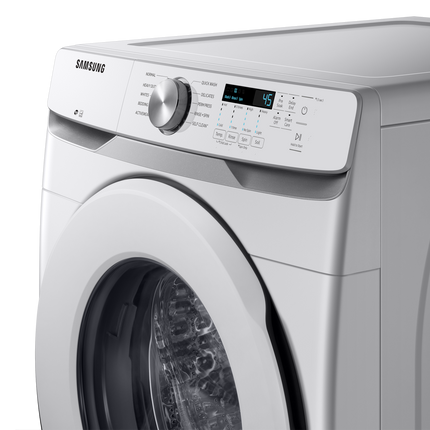 Samsung 5.2 Cu.Ft. Front Load Washer With Self Clean+ - White