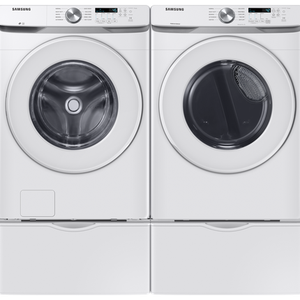 Samsung 5.2 Cu.Ft. Front Load Washer With Self Clean+ - White