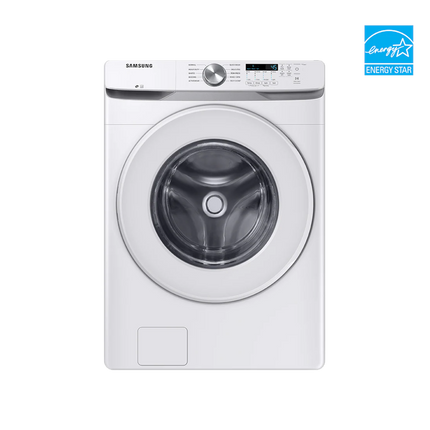 Samsung 5.2 Cu.Ft. Front Load Washer With Self Clean+ - White