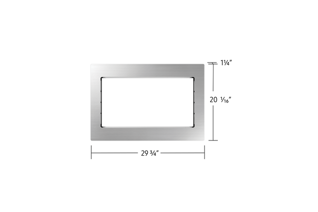 Samsung Trim Kit for Countertop Microwave, MA-TK8020TG/AC