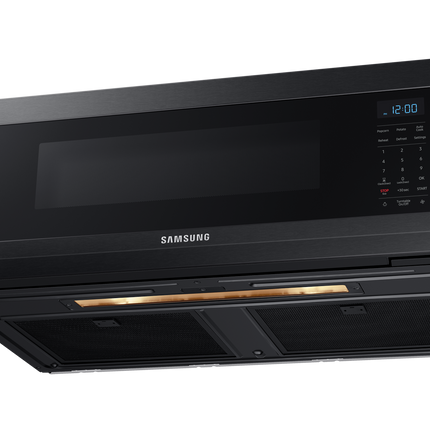 Samsung 1.1 cu.ft. Slim Over the Range Microwave with 400CFM