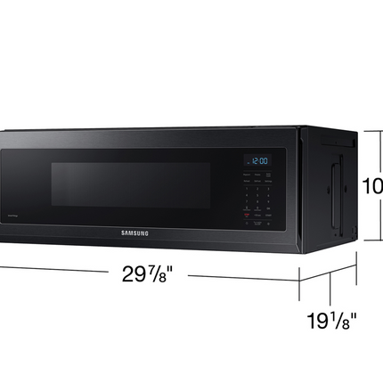 Samsung 1.1 cu.ft. Slim Over the Range Microwave with 400CFM