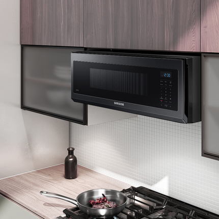Samsung 1.1 cu.ft. Slim Over the Range Microwave with 400CFM