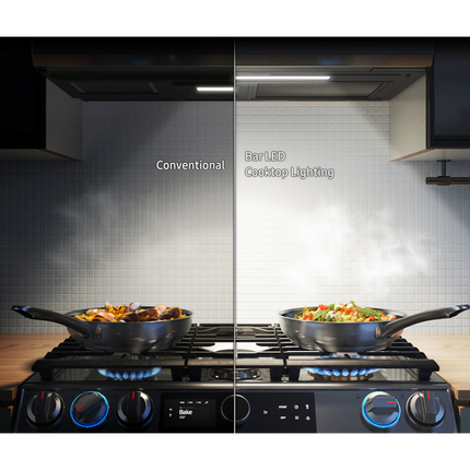 Samsung 1.1 cu.ft. Slim Over the Range Microwave with 400CFM