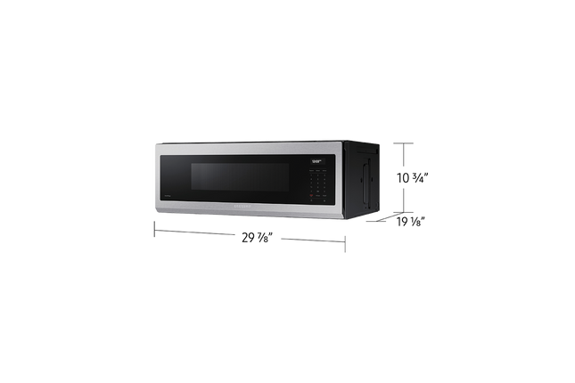 Samsung 1.1 cu.ft. Slim Over the Range Microwave with 550CFM