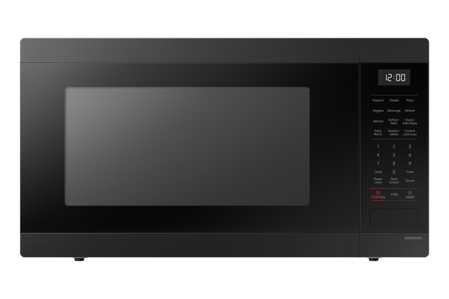 Samsung 1.9 cu.ft Countertop Microwave with Sensor Cooking - Matte Black