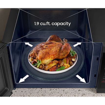 Samsung 1.9 cu.ft Countertop Microwave with Sensor Cooking