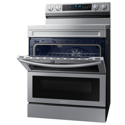 Samsung 30" 6.3 cu. Ft. Electric Freestanding True Convection Range with Flex Duo™ & Air Fry