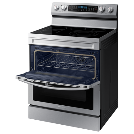 Samsung 30" 6.3 cu. Ft. Electric Freestanding True Convection Range with Flex Duo™ & Air Fry