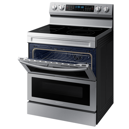 Samsung 30" 6.3 cu. Ft. Electric Freestanding True Convection Range with Flex Duo™ & Air Fry