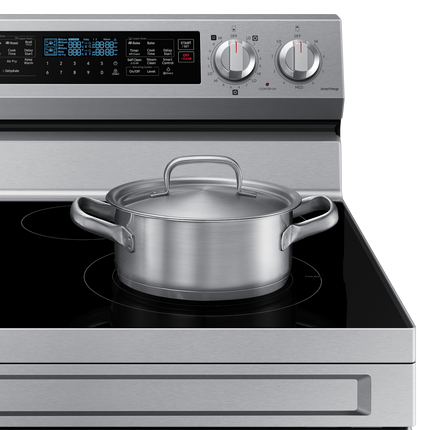 Samsung 30" 6.3 cu. Ft. Electric Freestanding True Convection Range with Flex Duo™ & Air Fry