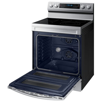 Samsung 30" 6.3 cu. Ft. Electric Freestanding True Convection Range with Flex Duo™ & Air Fry