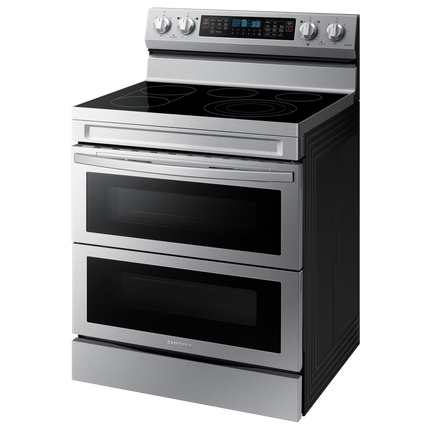 Samsung 30" 6.3 cu. Ft. Electric Freestanding True Convection Range with Flex Duo™ & Air Fry