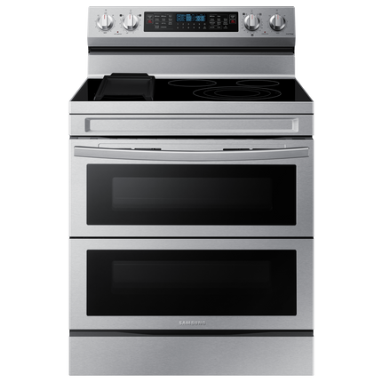 Samsung 30" 6.3 cu. Ft. Electric Freestanding True Convection Range with Flex Duo™ & Air Fry