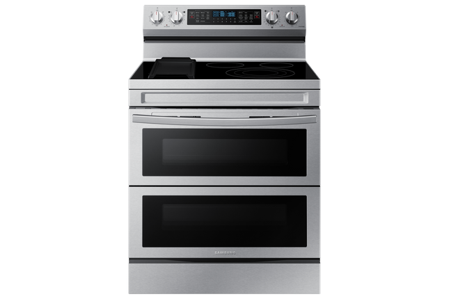 Samsung 30" 6.3 cu. Ft. Electric Freestanding True Convection Range with Flex Duo™ & Air Fry