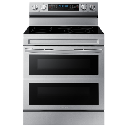 Samsung 30" 6.3 cu. Ft. Electric Freestanding True Convection Range with Flex Duo™ & Air Fry