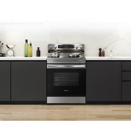 Samsung 30" 6.3 cu. Ft. Smart Electric Freestanding Range