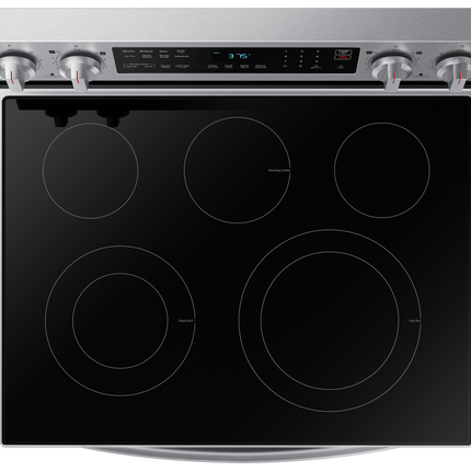 Samsung 30" 6.3 cu. Ft. Smart Electric Freestanding Fan Convection Range with Air Fry