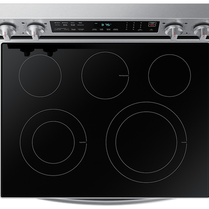 Samsung 30" 6.3 cu. Ft. Smart Electric Freestanding Fan Convection Range with Air Fry