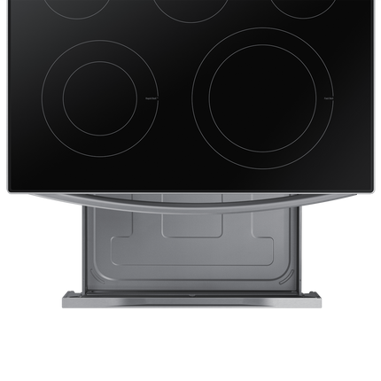 Samsung 30" 6.3 cu. Ft. Smart Electric Freestanding Fan Convection Range with Air Fry