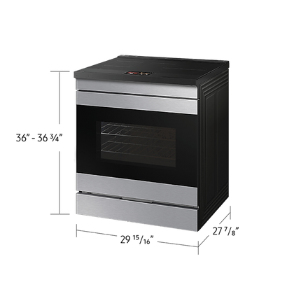 Samsung 6.3 cu.ft. Induction Slide-In Range with AI Home