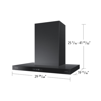 Samsung 30” Bespoke 7 Series Hood with Triple Air Sensor - Charcoal