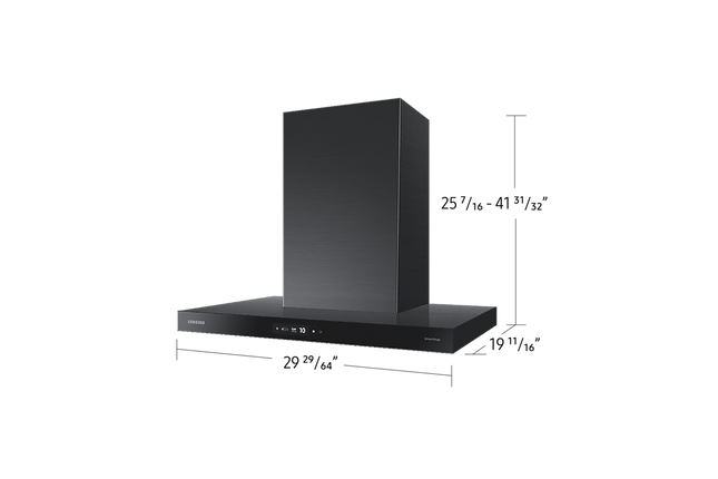 Samsung 30” Bespoke 7 Series Hood with Triple Air Sensor