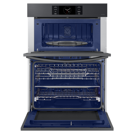 Samsung 7.0 cu. Ft. 7 Series Combination Wall Oven with Air Fry, Air Sous Vide, and Flex Duo - Matte Black