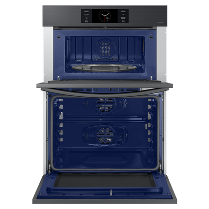 Samsung 7.0 cu. Ft. 7 Series Combination Wall Oven with Air Fry, Air Sous Vide, and Flex Duo - Matte Black