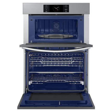 Samsung 7.0 cu. Ft. 7 Series Combination Wall Oven with Air Fry, Air Sous Vide, and Flex Duo - Stainless Steel