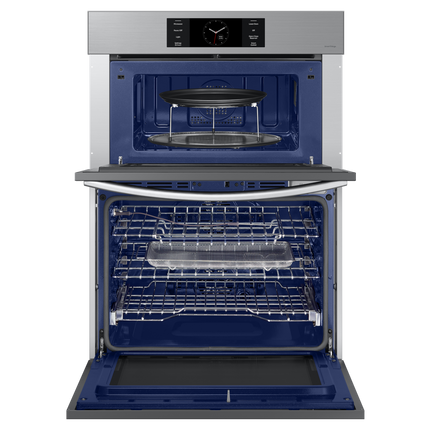 Samsung 7.0 cu. Ft. 7 Series Combination Wall Oven with Air Fry, Air Sous Vide, and Flex Duo - Stainless Steel