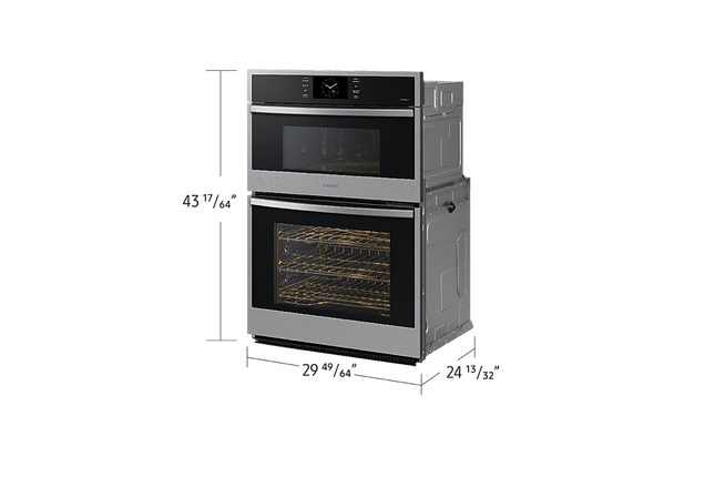 Samsung 7.0 cu. Ft. 6 Series Combination Wall Oven with Air Fry, and Air Sous Vide