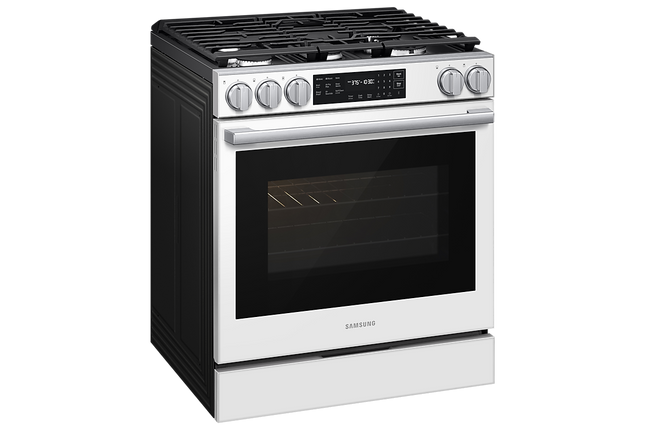 Samsung Gas Slide-In Range True Convection with Air Fry Max Air Sous Vide 6.0 cu.ft.