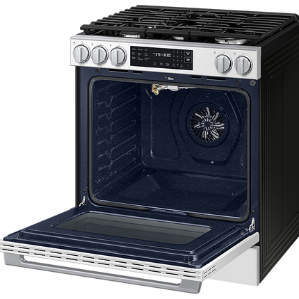 Samsung Gas Slide-In Range True Convection with Air Fry Max Air Sous Vide 6.0 cu.ft.