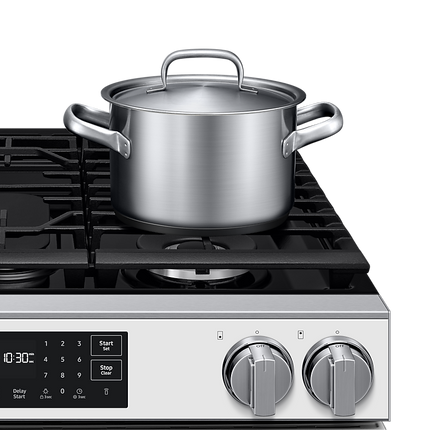 Samsung Gas Slide-In Range True Convection with Air Fry Max Air Sous Vide 6.0 cu.ft.