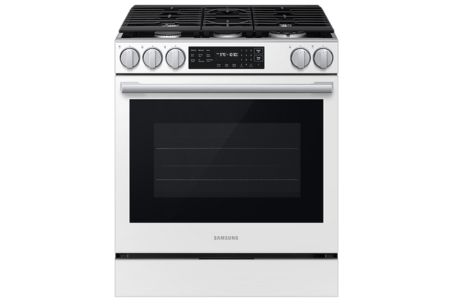 Samsung Gas Slide-In Range True Convection with Air Fry Max Air Sous Vide 6.0 cu.ft.