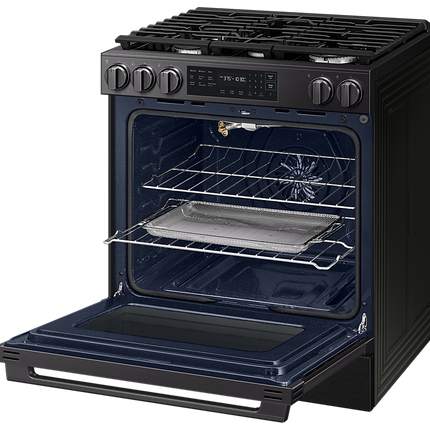 Samsung Gas Slide-In Range True Convection with Air Fry Max Air Sous Vide 6.0 cu.ft.