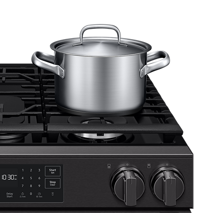Samsung Gas Slide-In Range True Convection with Air Fry Max Air Sous Vide 6.0 cu.ft.