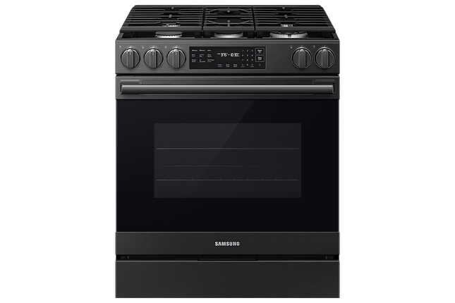Samsung Gas Slide-In Range True Convection with Air Fry Max Air Sous Vide 6.0 cu.ft.