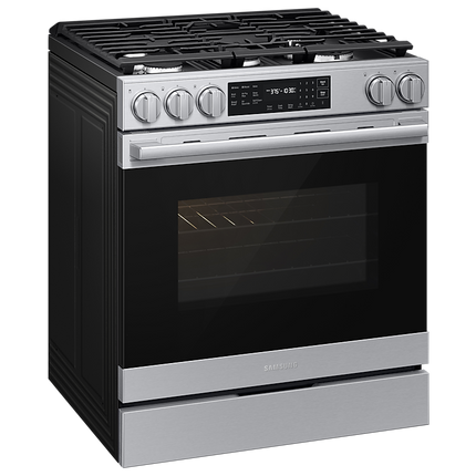 Samsung Gas Slide-In Range True Convection with Air Fry Max Air Sous Vide 6.0 cu.ft.