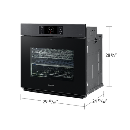 Samsung 5.1 cu. Ft. 7 Series Single Wall Oven with AI Camera, Flex Duo, and Steam Cook (2025)