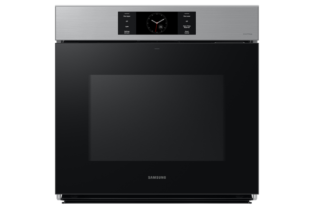 Samsung 5.1 cu. Ft. 7 Series Single Wall Oven with AI Camera, Flex Duo, and Steam Cook (2025) - Stainless Steel